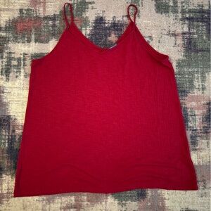 🔮 5/$25 Warehouse One Red Camisole Top